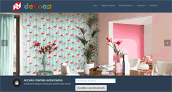 Desktop Screenshot of decoas.com